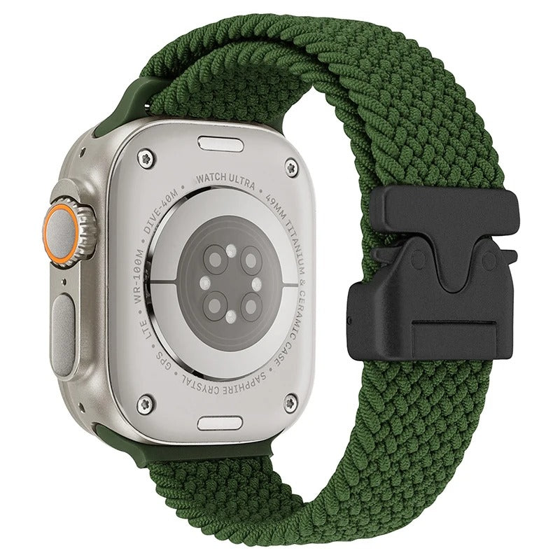 AdventureWeave - Parachute Braided Nylon Strap for Apple Watch Ultra & Series 6-11, SE