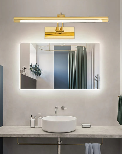 AstroLight - Waterproof LED Vanity Wall Light with Switch for Bathroom Mirror