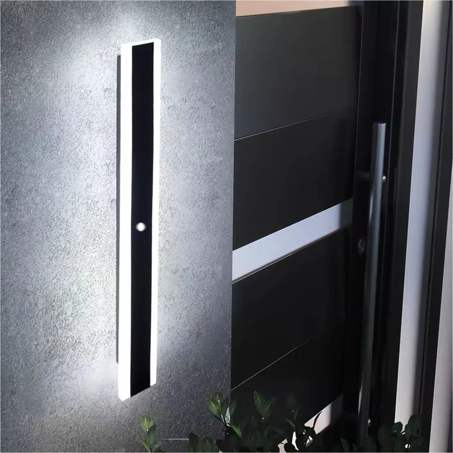 AuraLux - LED Outdoor Wall Light with Motion Sensor