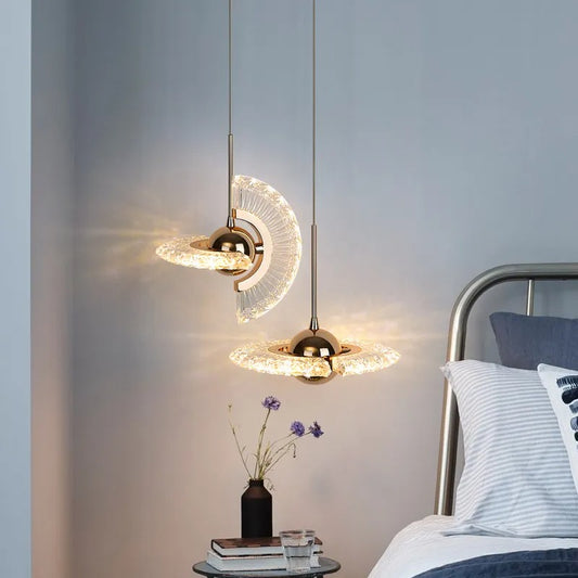 AuraLux - UFO Chandelier Modern Bedside & Store Window Light