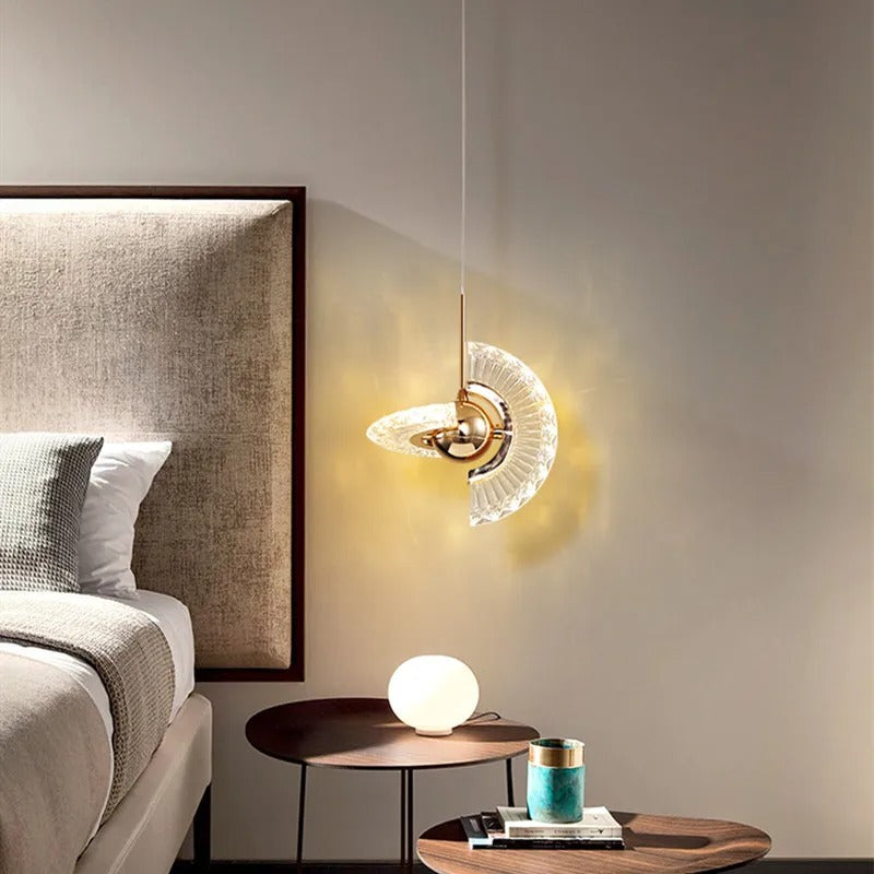 AuraLux - UFO Chandelier Modern Bedside & Store Window Light