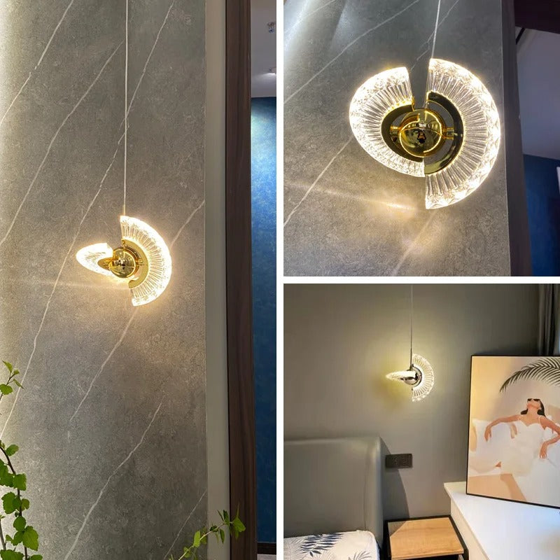 AuraLux - UFO Chandelier Modern Bedside & Store Window Light