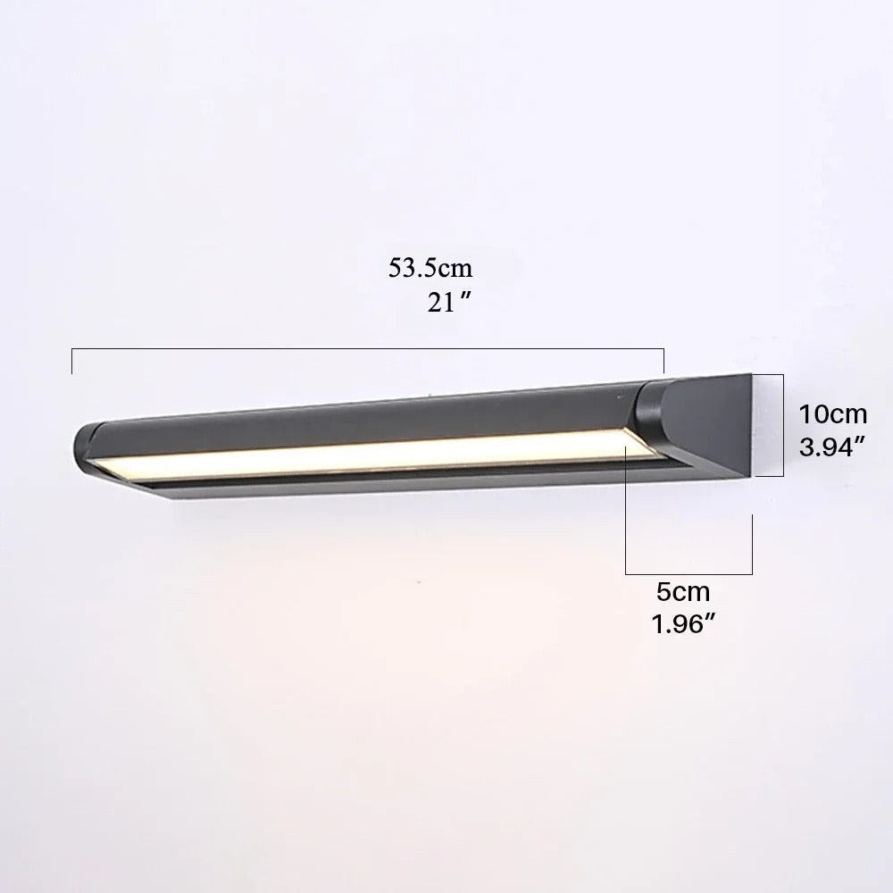 LumiBright - LED Outdoor Wall Sconce Waterproof Porch & Patio Light Fixture