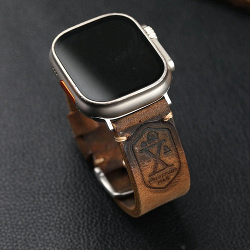 Belluno - Handmade Italian Leather Strap for Apple Watch Ultra & Series