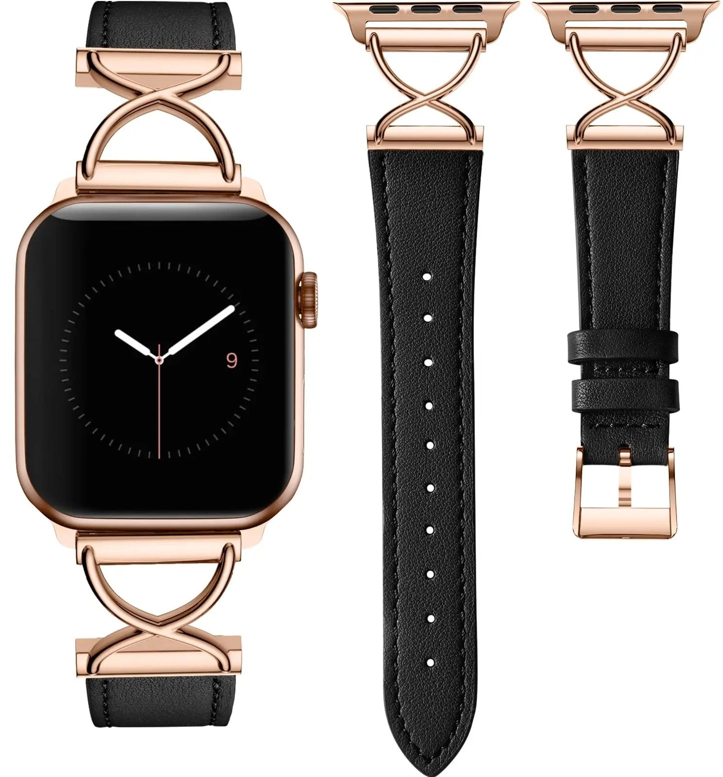 Apex Lux - Leather Watch Strap for Apple Watch Ultra & Series 1–11, SE