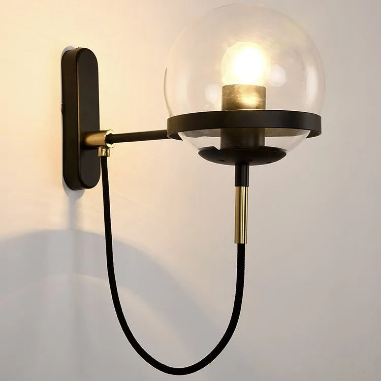 NordicGlow - Glass Wall Light for Living Room & Bedroom