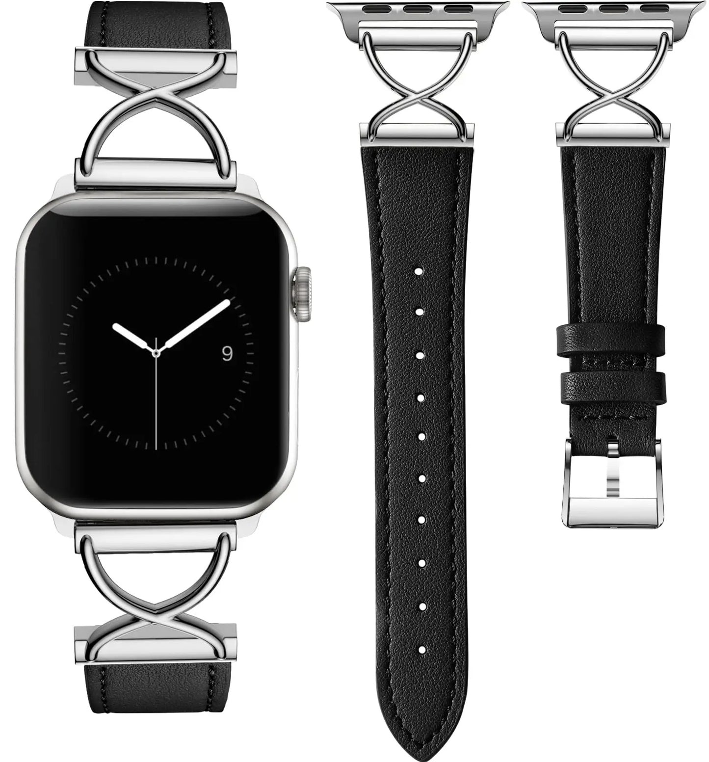 Apex Lux - Leather Watch Strap for Apple Watch Ultra & Series 1–11, SE
