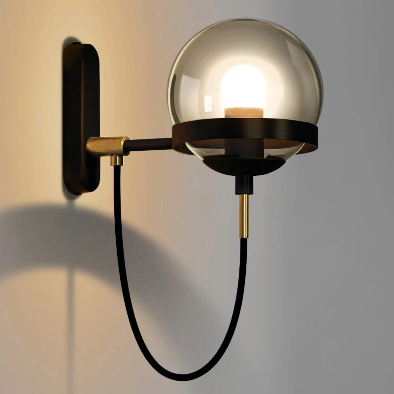NordicGlow - Glass Wall Light for Living Room & Bedroom