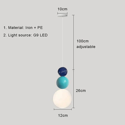 Symphony Lighting Cream Style LED Hanging Light for Home Interiors