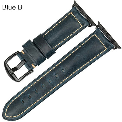 Everlast Lux - Vintage Leather Bracelet Strap for Apple Watch