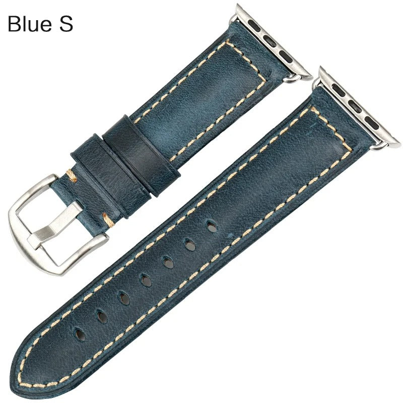 Everlast Lux - Vintage Leather Bracelet Strap for Apple Watch