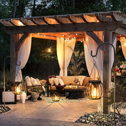 BrightGlow - Hanging Solar Lights Outdoor Decor Waterproof