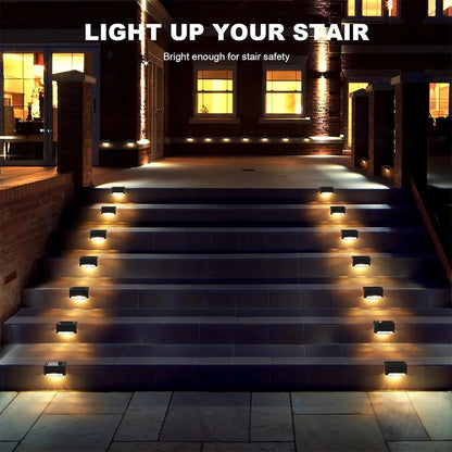 BrightGuard - LED Solar Deck Lights Outdoor Waterproof