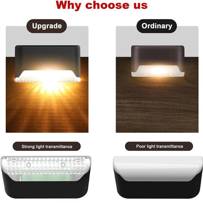 BrightGuard - LED Solar Deck Lights Outdoor Waterproof