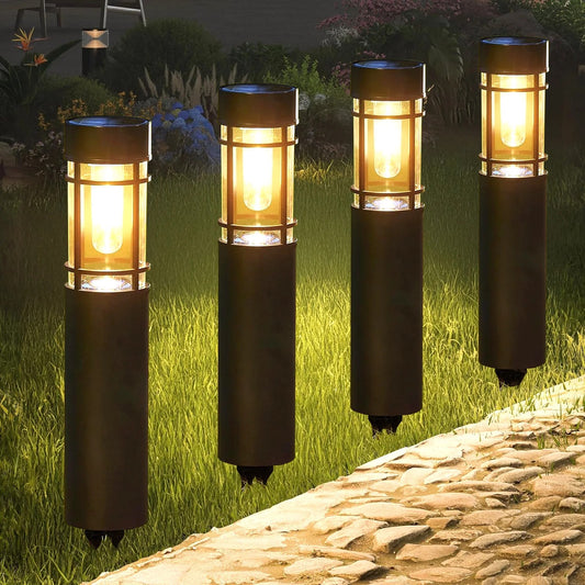 BrightWay - Solar Pathway Lights Outdoor Waterproof