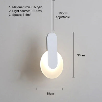LuminaFlex LED Hanging Light Fixture for Modern Home Decor
