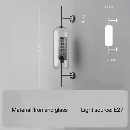 Elysian - Nordic Retro Wall Light for Bedroom, Kitchen & Hallway Decor