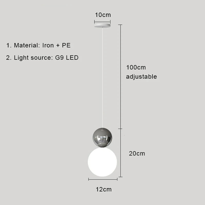 Symphony Lighting Cream Style LED Hanging Light for Home Interiors