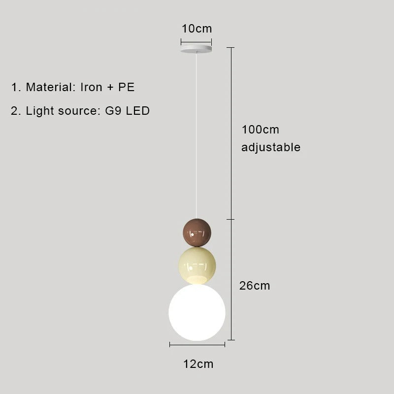 Symphony Lighting Cream Style LED Hanging Light for Home Interiors