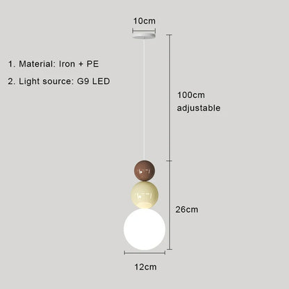 Symphony Lighting Cream Style LED Hanging Light for Home Interiors