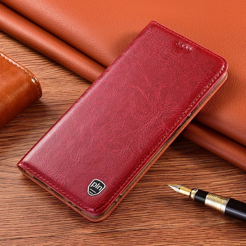 Sleek & Secure - Premium Leather iPhone Wallet Case for iPhone