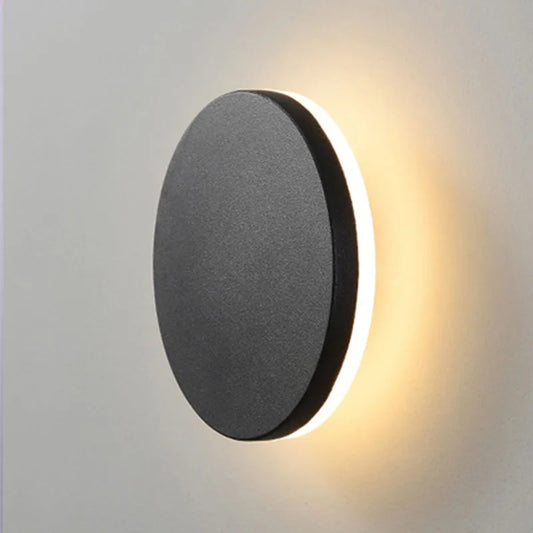 EcoBright Outdoor LED Wall Light - Waterproof & Modern for Porch or Garden