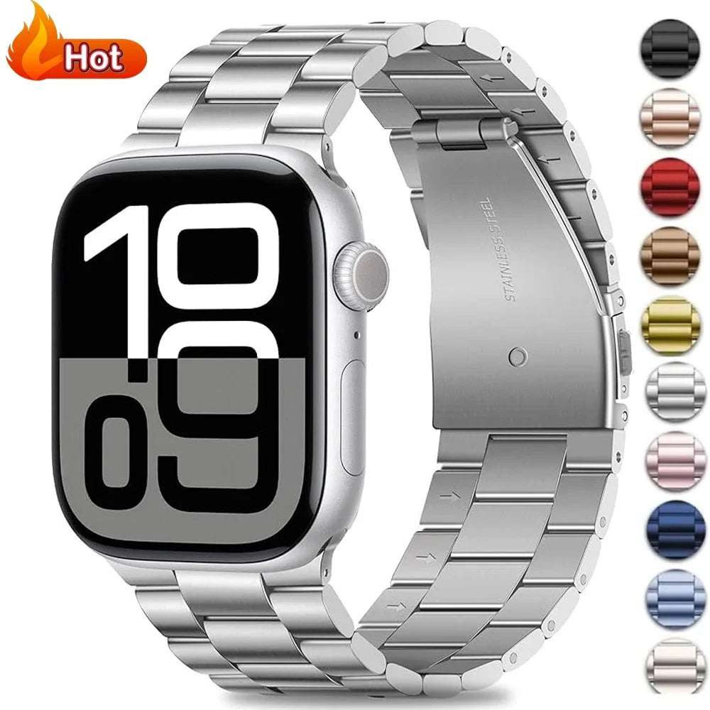 EliteStrap - Stainless Steel Strap for Apple Watch Ultra & Series 6-11, SE