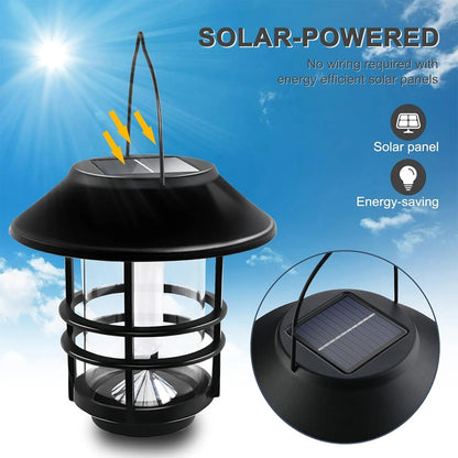 FireFly Glow - LED Solar Flame Lights Outdoor Waterproof Flickering Lanterns