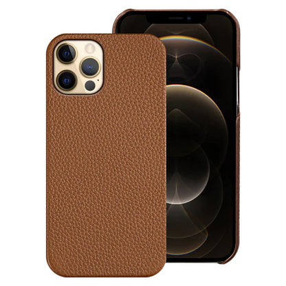 Genuine Pebbled Leather iPhone Case