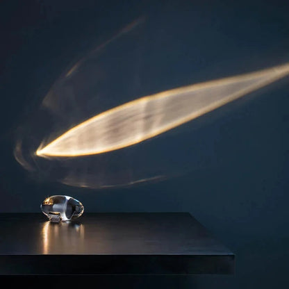 GlowSculpt - LED Crystal Eye Table Lamp for Bedroom & Living Room Decor