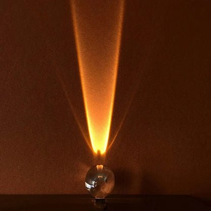 GlowSculpt - LED Crystal Eye Table Lamp for Bedroom & Living Room Decor
