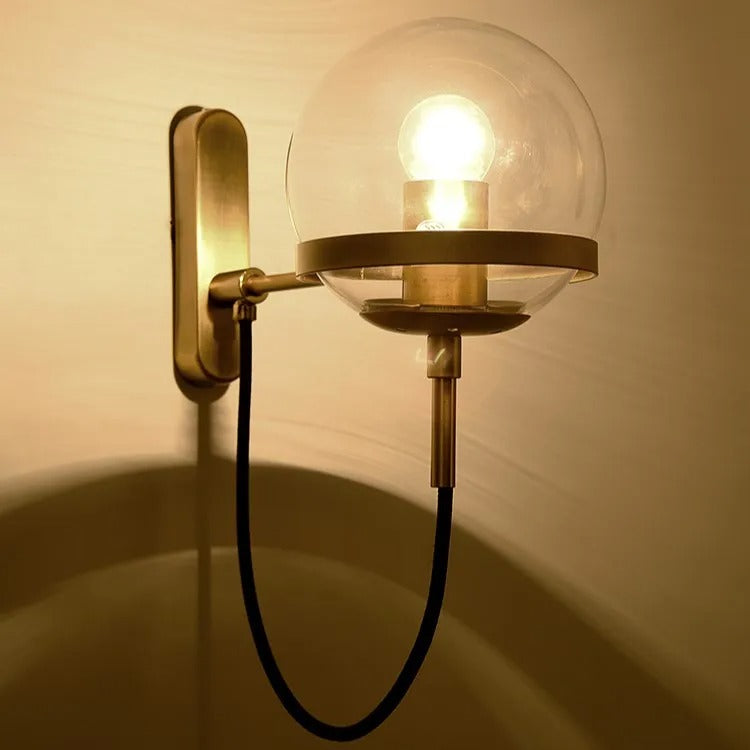 NordicGlow - Glass Wall Light for Living Room & Bedroom