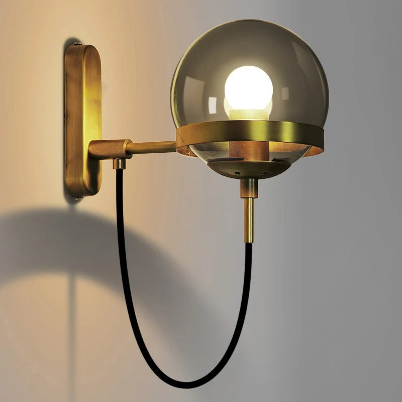 NordicGlow - Glass Wall Light for Living Room & Bedroom