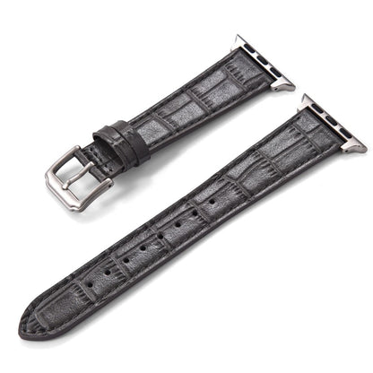 LuxuryCrafted - Bamboo Pattern Leather Strap for Apple Watch