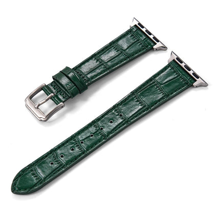 LuxuryCrafted - Bamboo Pattern Leather Strap for Apple Watch