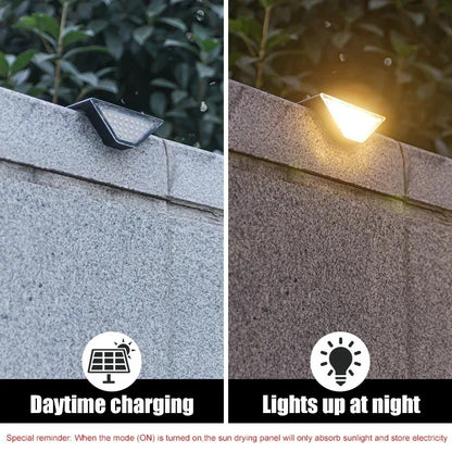 HomeBright - 24 LEDs Solar Stair Step Lights Outdoor Waterproof