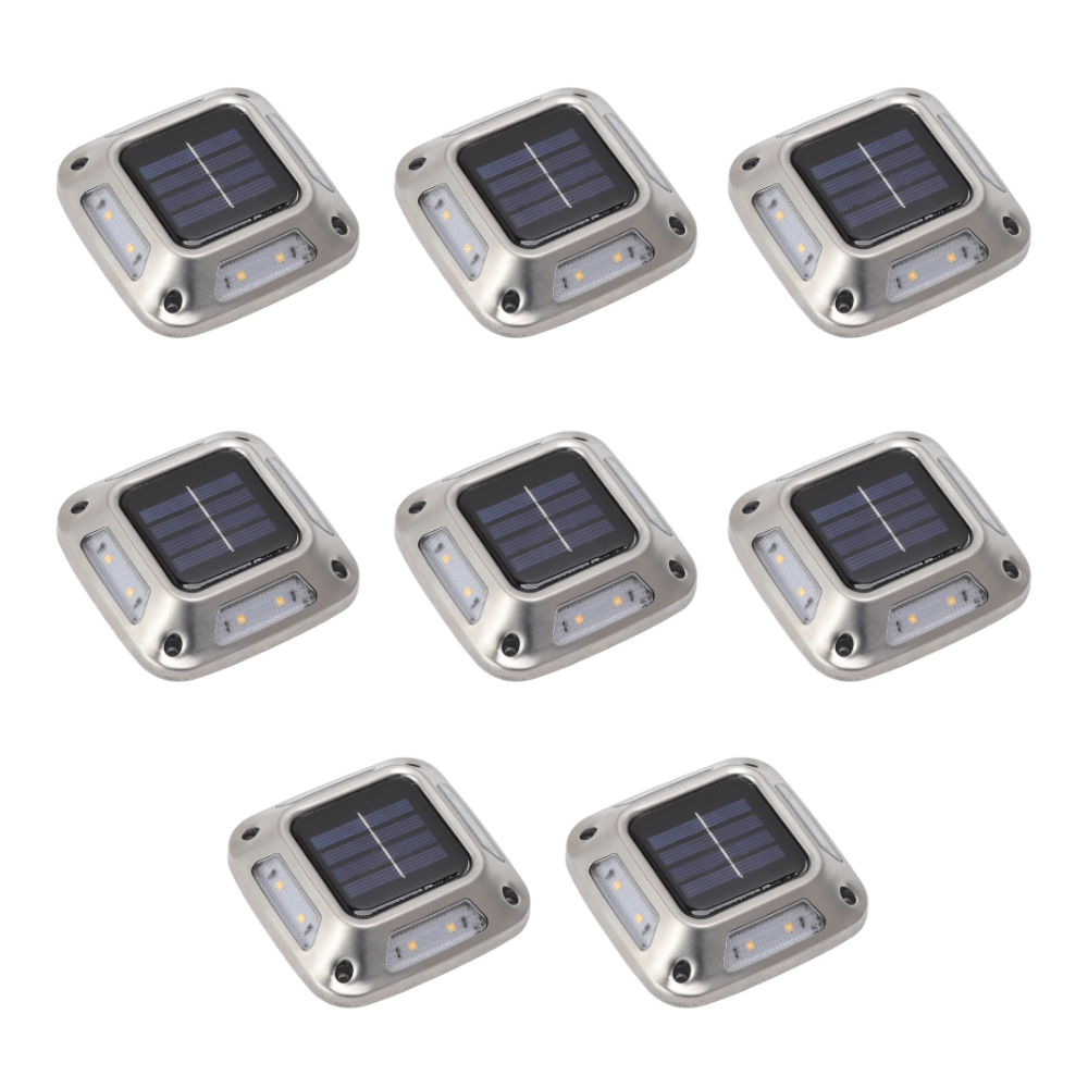 HorizonLite - 8 LEDs Solar In-Ground Lights Outdoor Waterproof
