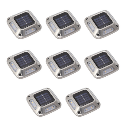 HorizonLite - 8 LEDs Solar In-Ground Lights Outdoor Waterproof