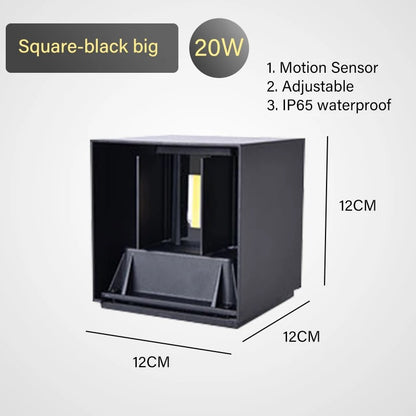 SleekGlow - IP65 Waterproof LED Wall Light for Entrance & Corridor