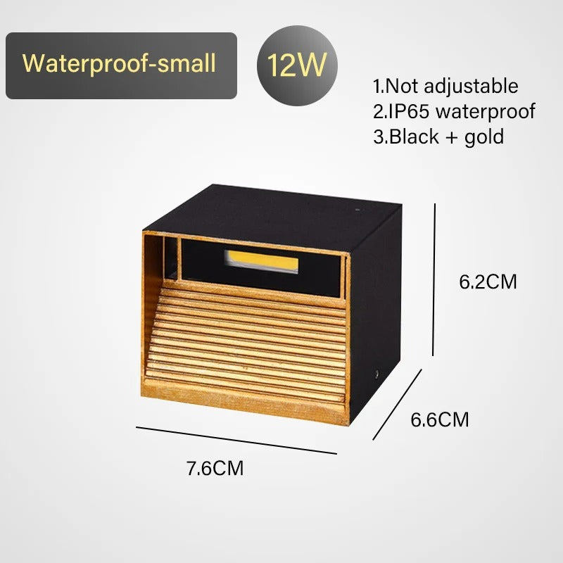 SleekGlow - IP65 Waterproof LED Wall Light for Entrance & Corridor