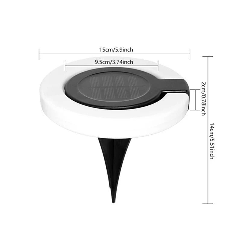 IlluminateMax - Flexible Solar Ground Lights Outdoor Lighting Solution