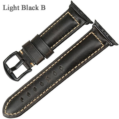 Everlast Lux - Vintage Leather Bracelet Strap for Apple Watch
