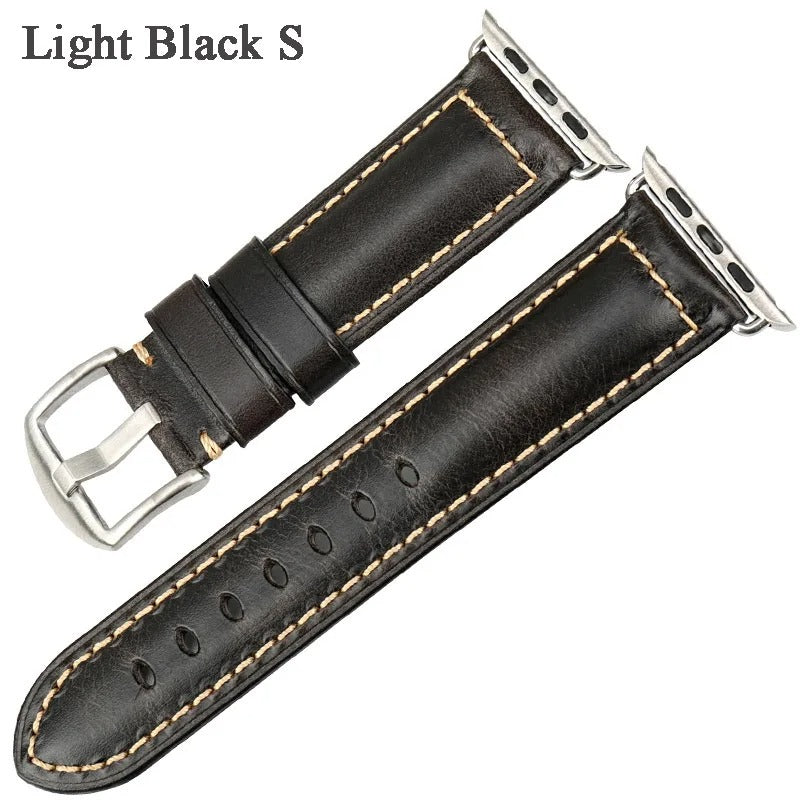 Everlast Lux - Vintage Leather Bracelet Strap for Apple Watch