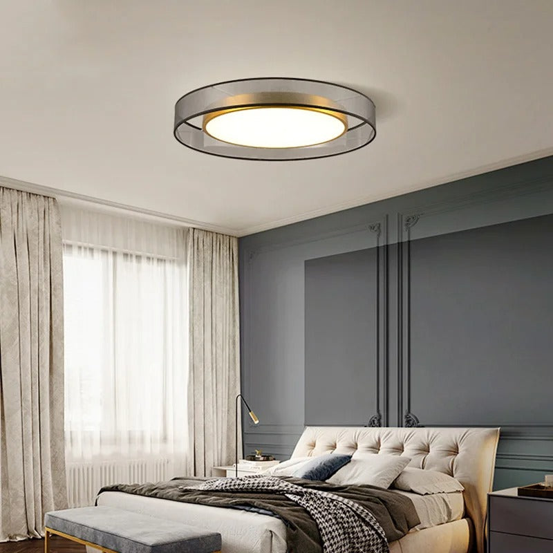 LumiGlow - Modern Round LED Ceiling Light with Dimmable Brightness