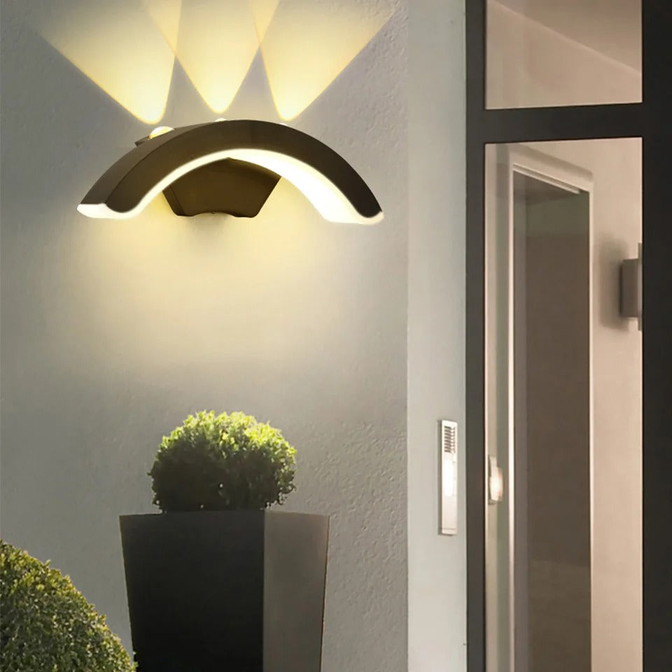 LumiLife Outdoor Wall Sconce - Waterproof Porch & Garden Lighting