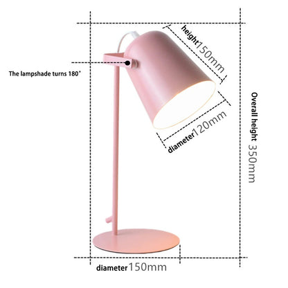 LumiModern - Nordic Macaron Table Lamp for Aesthetic & Cozy Lighting