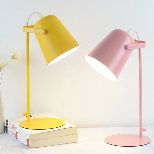 LumiModern - Nordic Macaron Table Lamp for Aesthetic & Cozy Lighting