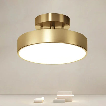 LumiSpace - Modern Rotatable LED Ceiling Light - Round Fixture for Home