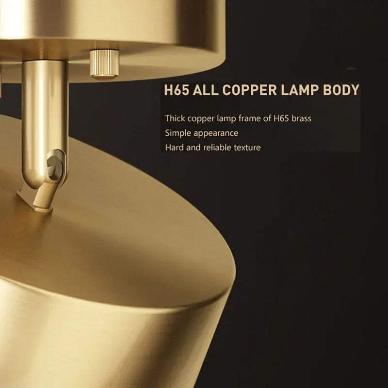 LumiSpace - Modern Rotatable LED Ceiling Light - Round Fixture for Home
