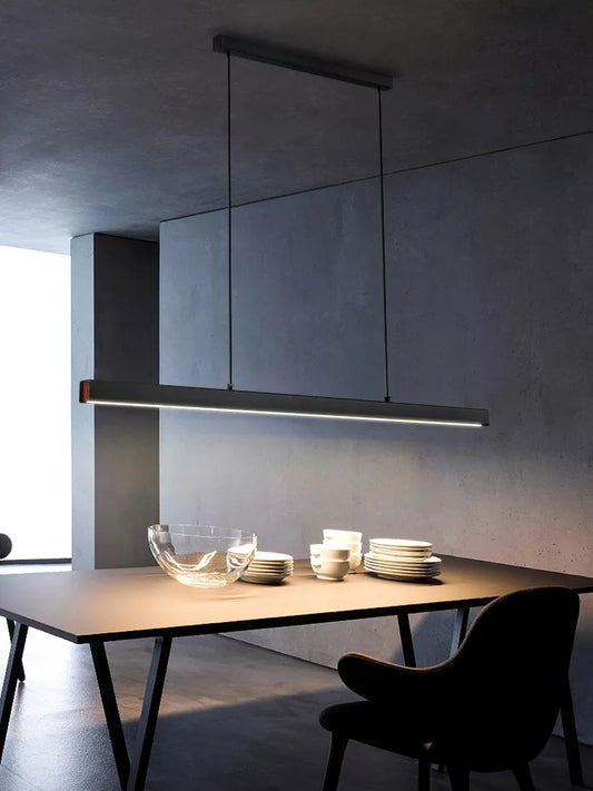 LumiStyle - Modern LED Long Strip Chandelier Lamp